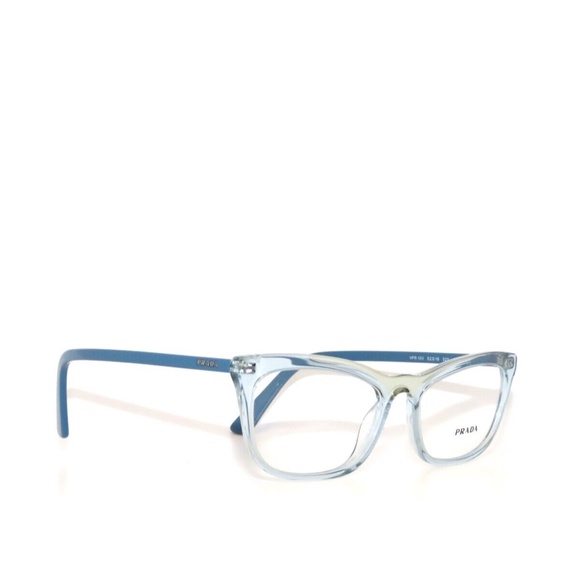 Prada 10VV 10 325-1O1 52 Clear Blue Eyeglasses PR10VV - Picture 3 of 5